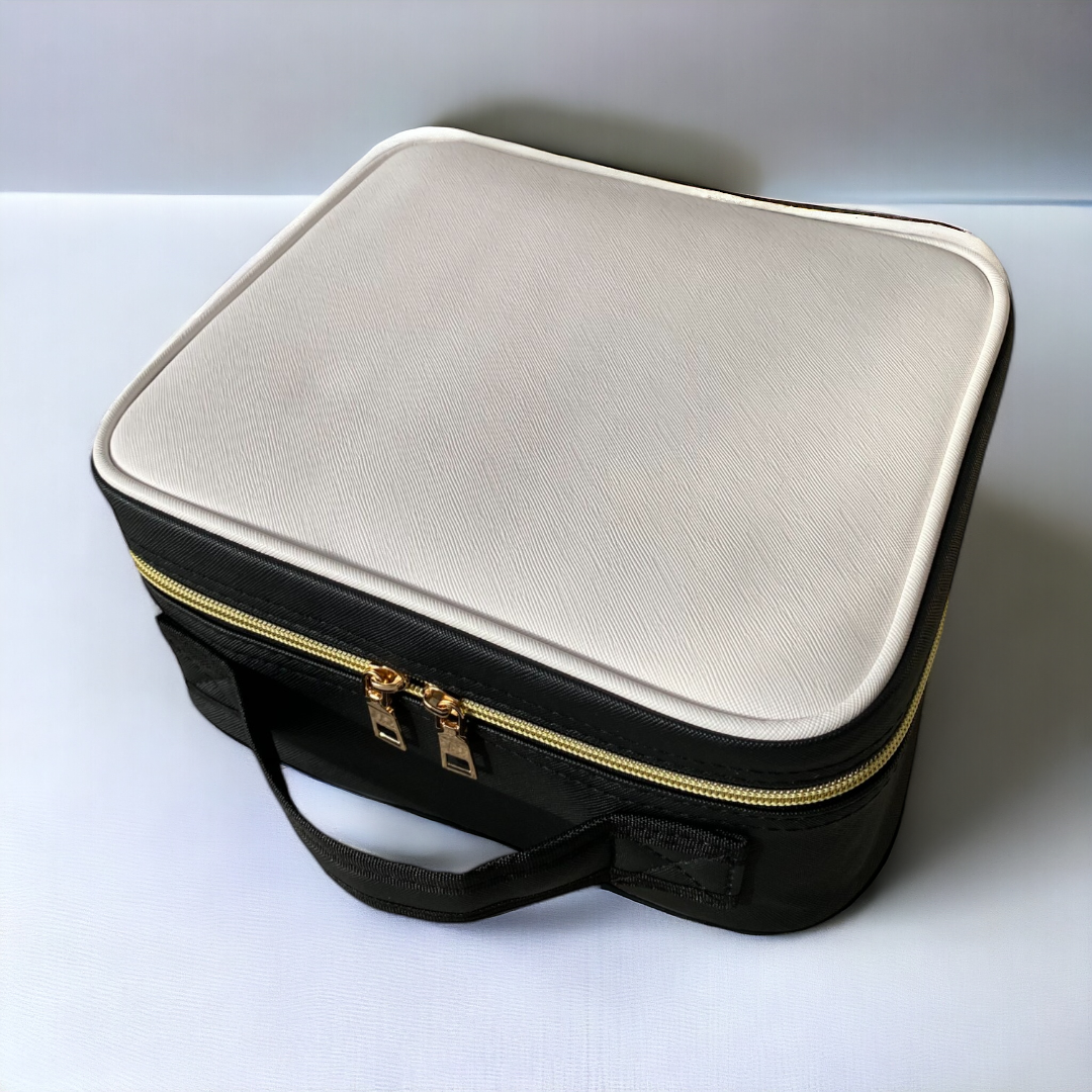 Travel Makeup Case with LED Mirror